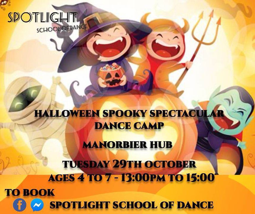 Halloween Spooky Spectacular Dance Camp at Giraldus Centre Manorbier