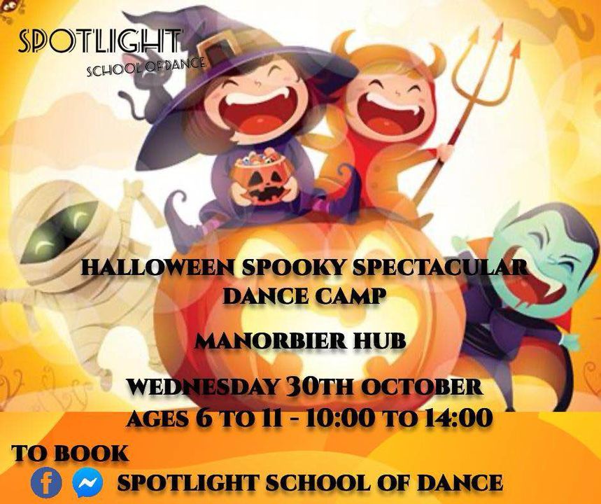 Halloween Spooky Spectacular Dance Camp at Giraldus Centre Manorbier