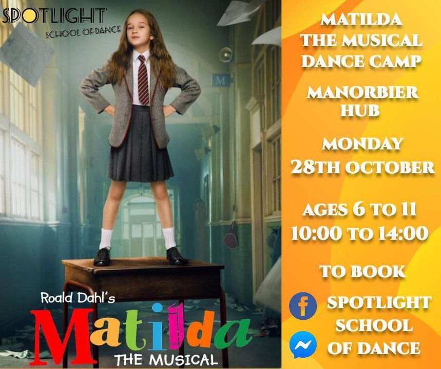 Matilda the Musical Dance Camp at Giraldus Centre Manorbier