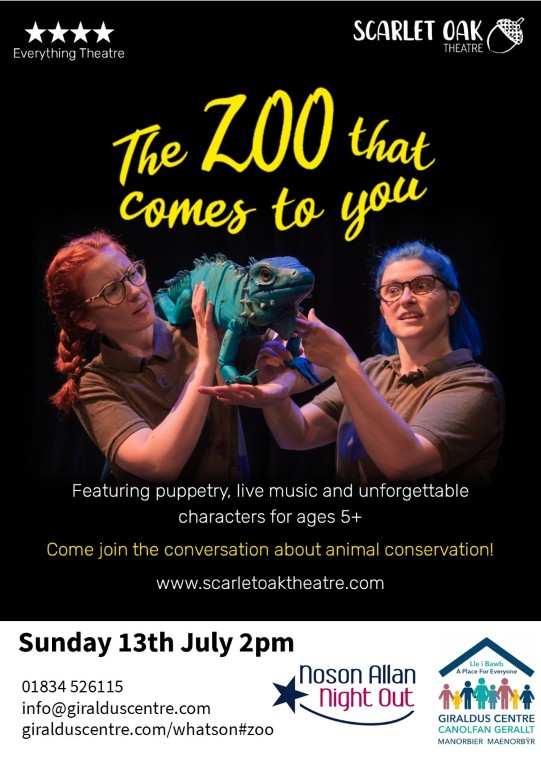 The Zoo That Comes to You at Giraldus Centre Manorbier